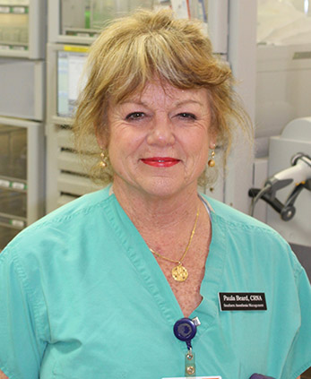Paula Beard, CRNA Paula Beard, CRNA